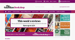 Desktop Screenshot of guardianbookshop.com